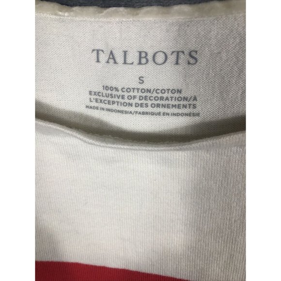 Talbots Sweater Pull Over Women’s  Authentic Adult Size Small 100% Cotton - Picture 5 of 14